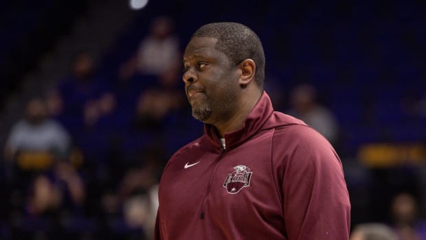 NCCU Eagles head basketball coach LeVelle Moton